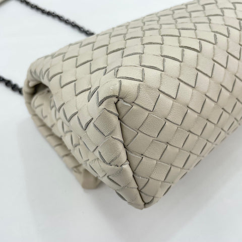 BOTTEGAVENETA INTRECCIATO Shoulder Bag white WS30237