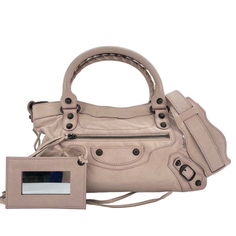 BALENCIAGA The First 2WAY Handbag pink WS30238