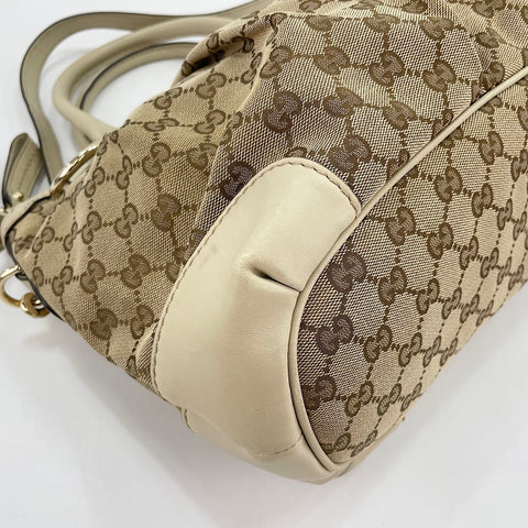 GUCCI Sukey 2WAY Handbag beige WS30239
