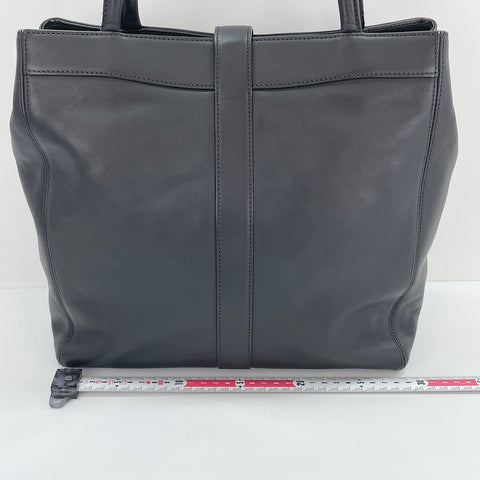 CHANEL lambskin Tote Bag black WS30243