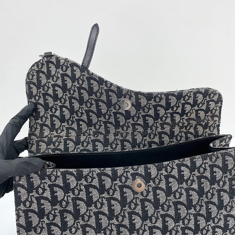 Christian Dior Trotter Handbag black WS30247