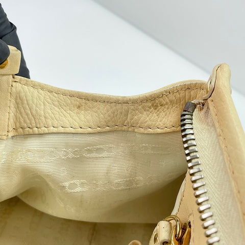 CELINE Shoulder Bag yellow WS30252