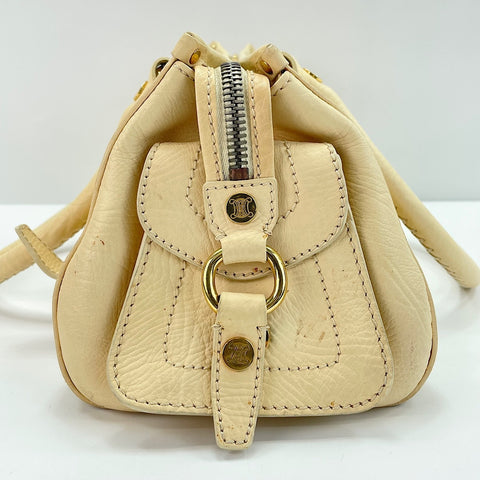 CELINE Shoulder Bag yellow WS30252