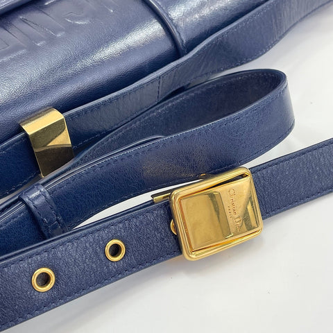 Christian Dior 30 Montaigne Shoulder Bag Navy WS30253