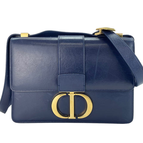 Christian Dior 30 Montaigne Shoulder Bag Navy WS30253