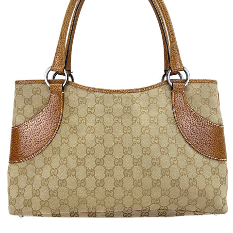 GUCCI GG canvas Tote Bag Brown WS30254