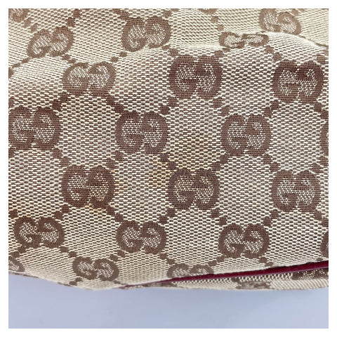 GUCCI GG canvas Tote Bag Red WS30256