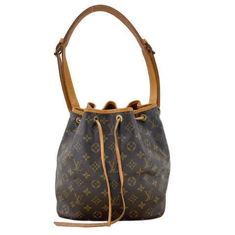 LOUIS VUITTON Petit No Shoulder Bag Brown WS30261
