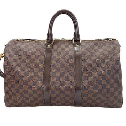 LOUIS VUITTON Keepall Bandoulire 45 Boston bag Brown WS30266