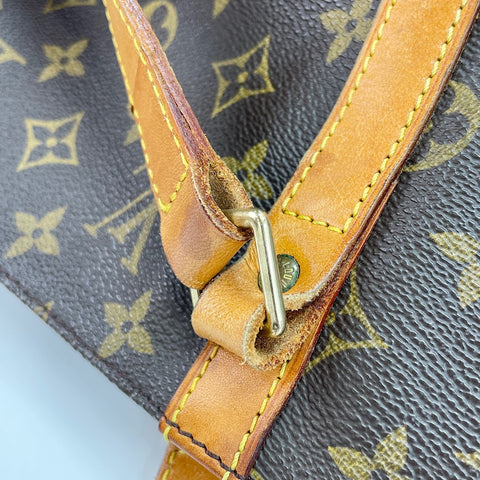 LOUIS VUITTON Sack Shopping Tote Bag Brown WS30267