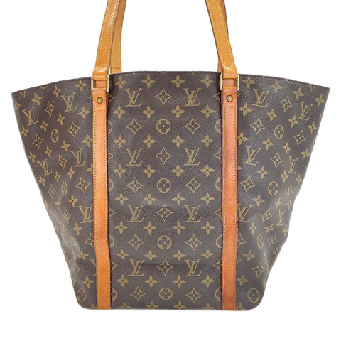 LOUIS VUITTON Sack Shopping Tote Bag Brown WS30267