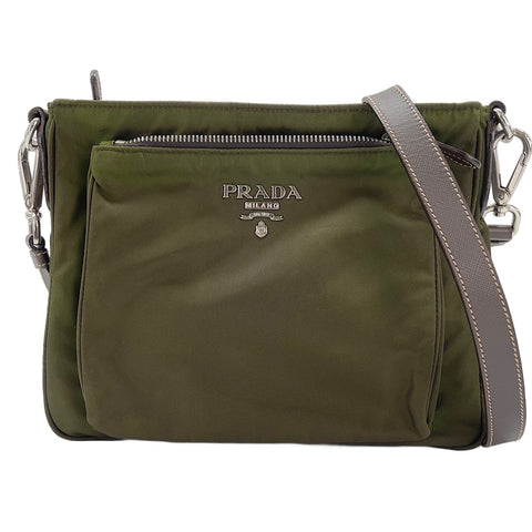 PRADA Shoulder Bag green WS30270