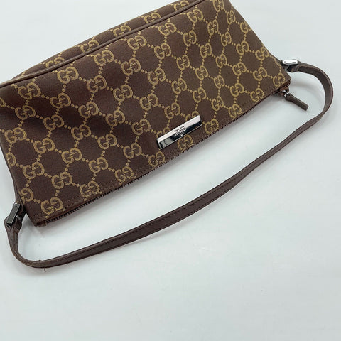 GUCCI Accessory pouch Handbag Brown WS30269