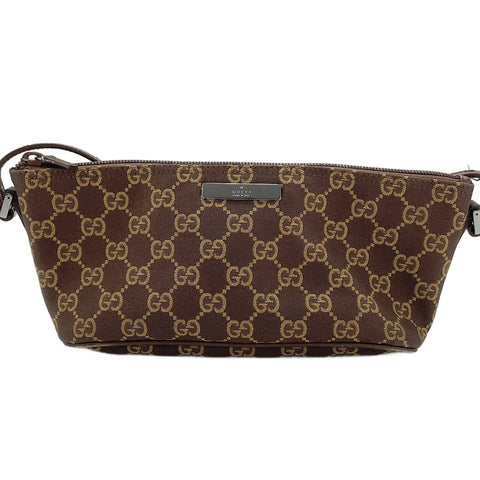 GUCCI Accessory pouch Handbag Brown WS30269
