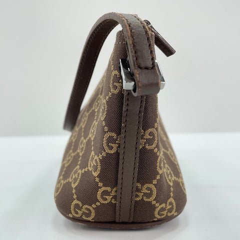 GUCCI Accessory pouch Handbag Brown WS30269