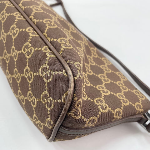GUCCI Accessory pouch Handbag Brown WS30269