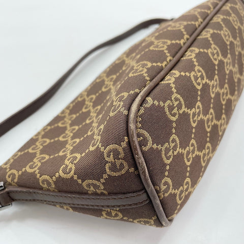 GUCCI Accessory pouch Handbag Brown WS30269