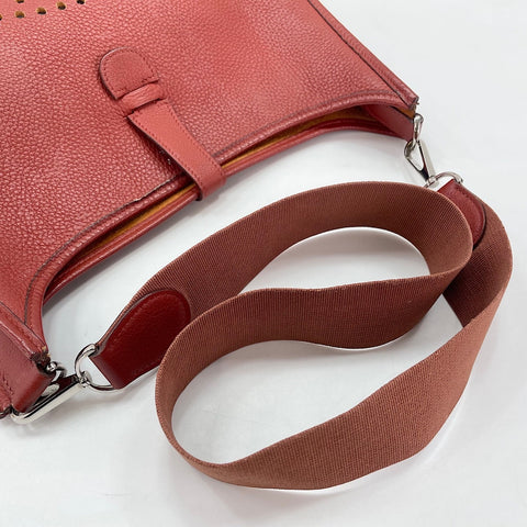 HERMES Evelyn 2GM Shoulder Bag Brown WS30271