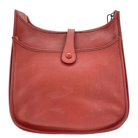 HERMES Evelyn 2GM Shoulder Bag Brown WS30271
