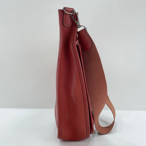 HERMES Evelyn 2GM Shoulder Bag Brown WS30271