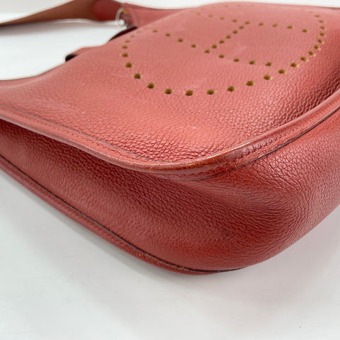 HERMES Evelyn 2GM Shoulder Bag Brown WS30271