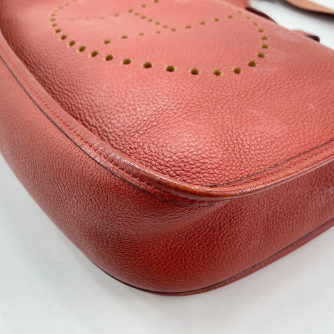 HERMES Evelyn 2GM Shoulder Bag Brown WS30271