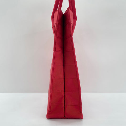 Salvatore Ferragamo Beachwear Gloss Tote Bag Red WS30275