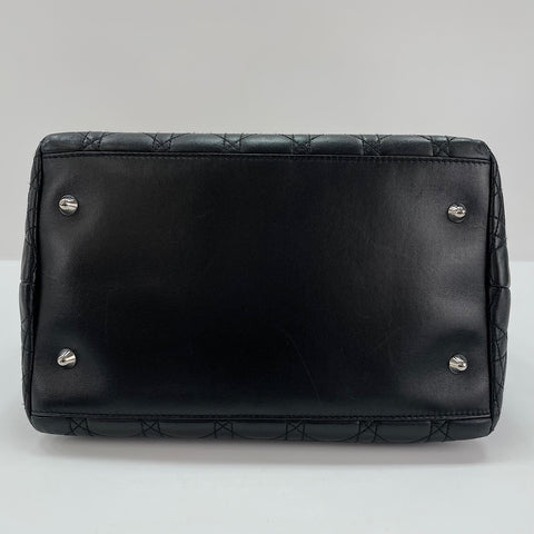 Christian Dior Cannage Handbag black WS30278