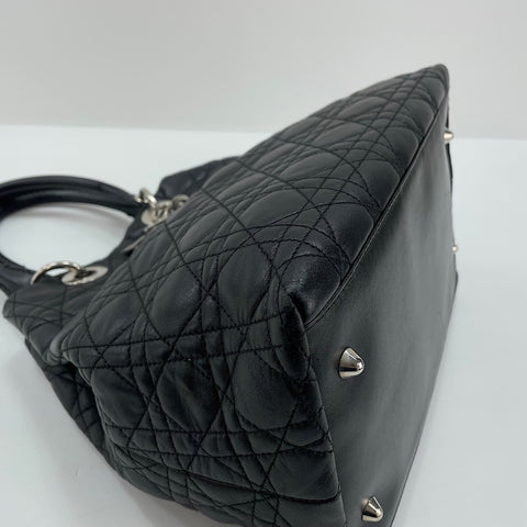 Christian Dior Cannage Handbag black WS30278