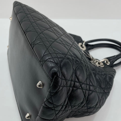 Christian Dior Cannage Handbag black WS30278