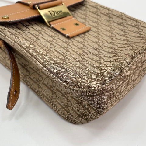 Christian Dior Trotter Shoulder Bag beige WS30279
