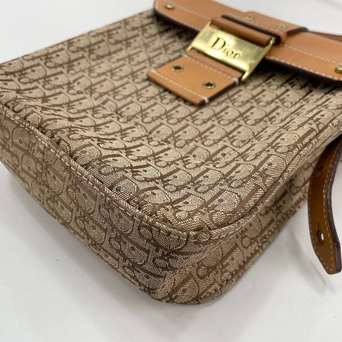 Christian Dior Trotter Shoulder Bag beige WS30279