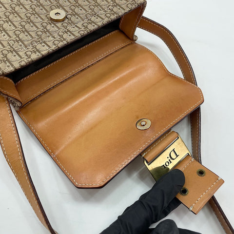 Christian Dior Trotter Shoulder Bag beige WS30279
