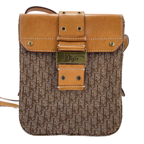 Christian Dior Trotter Shoulder Bag beige WS30279