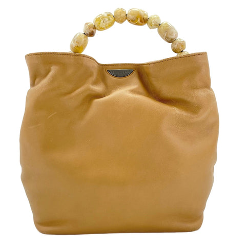 Christian Dior Maris Pearl Handbag beige WS30281