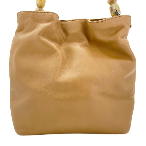 Christian Dior Maris Pearl Handbag beige WS30281