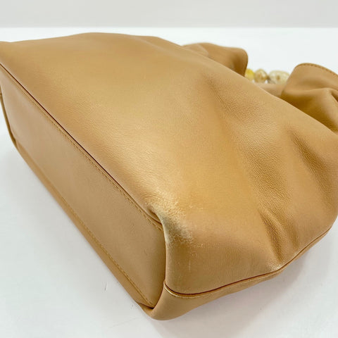 Christian Dior Maris Pearl Handbag beige WS30281