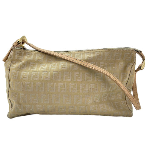 FENDI Zucchino Handbag beige WS30282