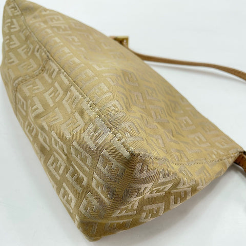 FENDI Zucchino Handbag beige WS30282