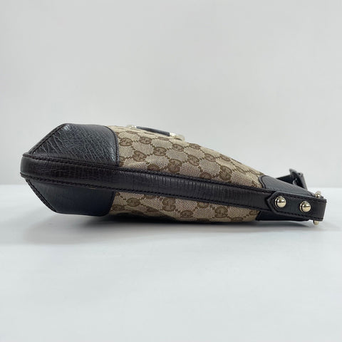 GUCCI Horsebit Shoulder Bag Brown WS30283