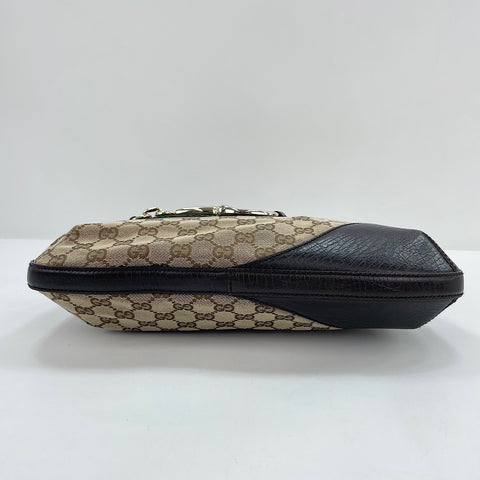 GUCCI Horsebit Shoulder Bag Brown WS30283