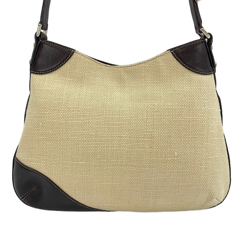 GUCCI Horsebit Shoulder Bag beige WS30284