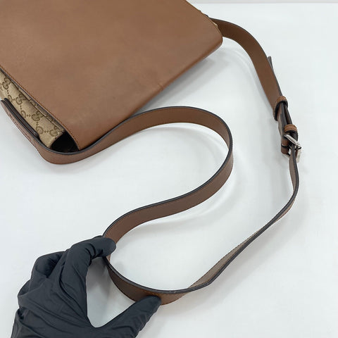 GUCCI Shoulder Bag Brown WS30285
