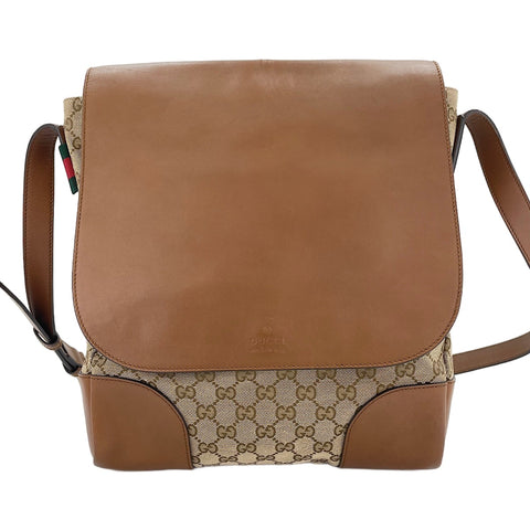 GUCCI Shoulder Bag Brown WS30285