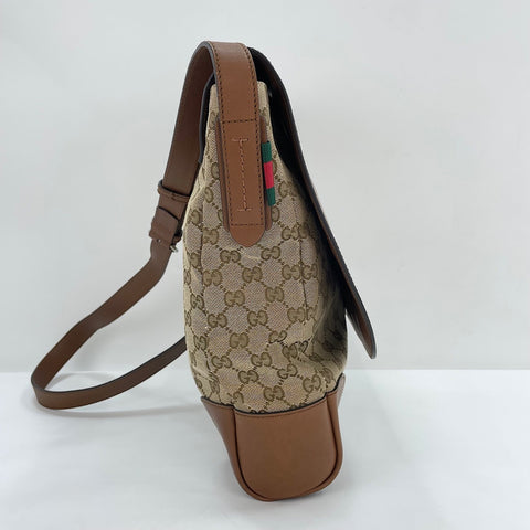 GUCCI Shoulder Bag Brown WS30285