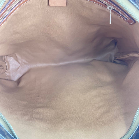 CELINE Macadam Tote Bag Brown WS30287