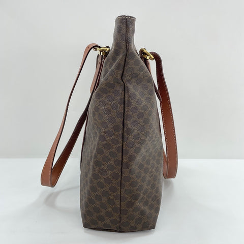CELINE Macadam Tote Bag Brown WS30287