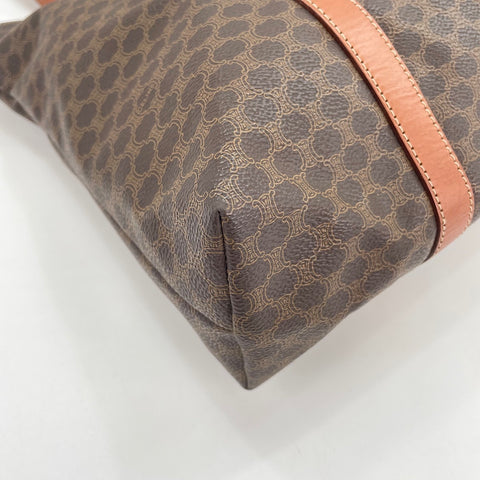 CELINE Macadam Tote Bag Brown WS30287