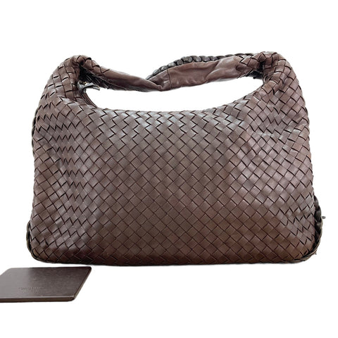 BOTTEGAVENETA INTRECCIATO Shoulder Bag Brown WS30290