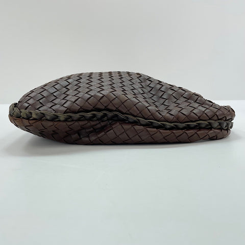 BOTTEGAVENETA INTRECCIATO Shoulder Bag Brown WS30290